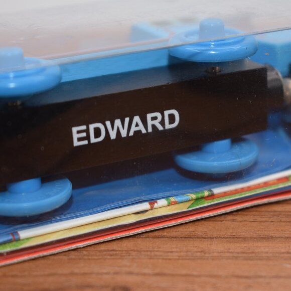 Edward & Tender Learning Curve Thomas & Friends Wooden Railway Train Engine 2008 - Picture 7 of 10